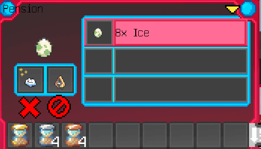 Étape 2 — Items déposés